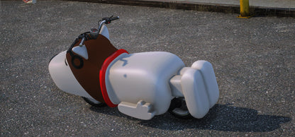 Snoopy Motorcycle