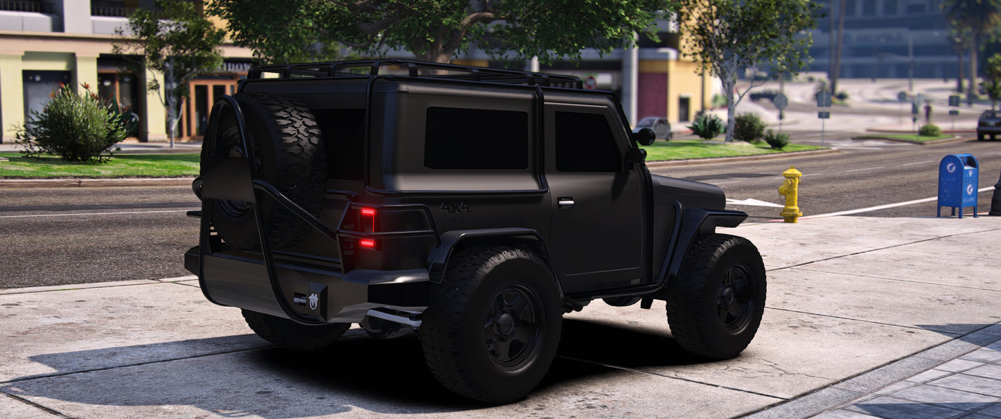 (Lore-Friendly) Thar 4x4 Modified