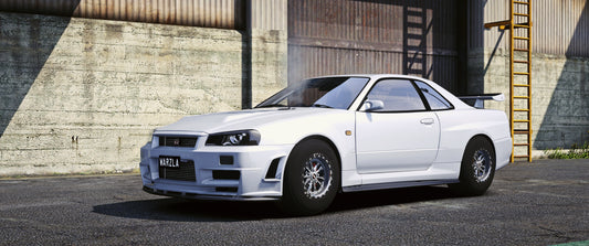 2500HP+ Nissan Skyline R34 GTR
