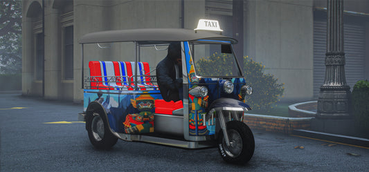 Tuk Tuk Taxi Thailand (3 Seater)