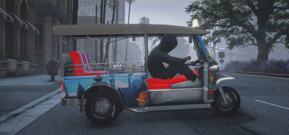 Tuk Tuk Taxi Thailand (3 Seater)