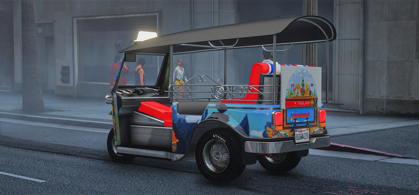 Tuk Tuk Taxi Thailand (3 Seater)