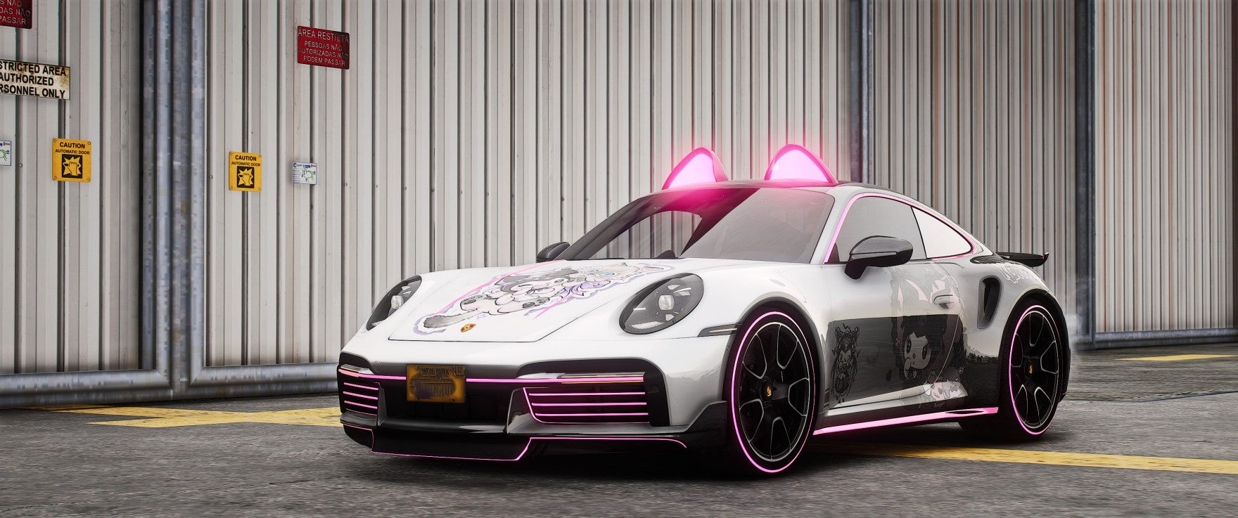 Porsche Turbo-S 911 Kuromi [Dinamic Lights]