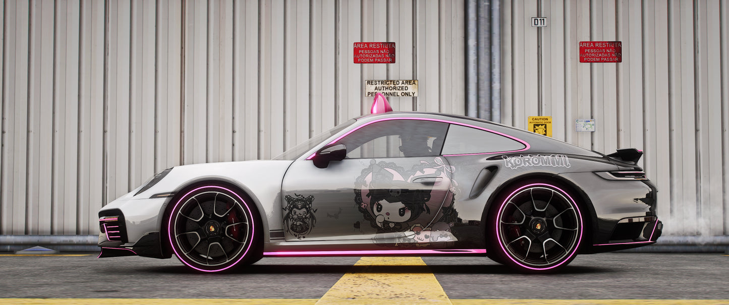 Porsche Turbo-S 911 Kuromi [Dinamic Lights]