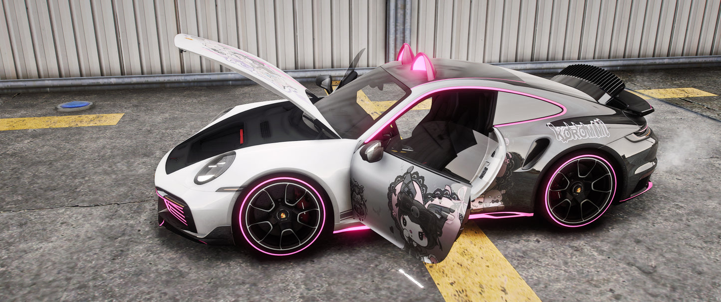 Porsche Turbo-S 911 Kuromi [Dinamic Lights]