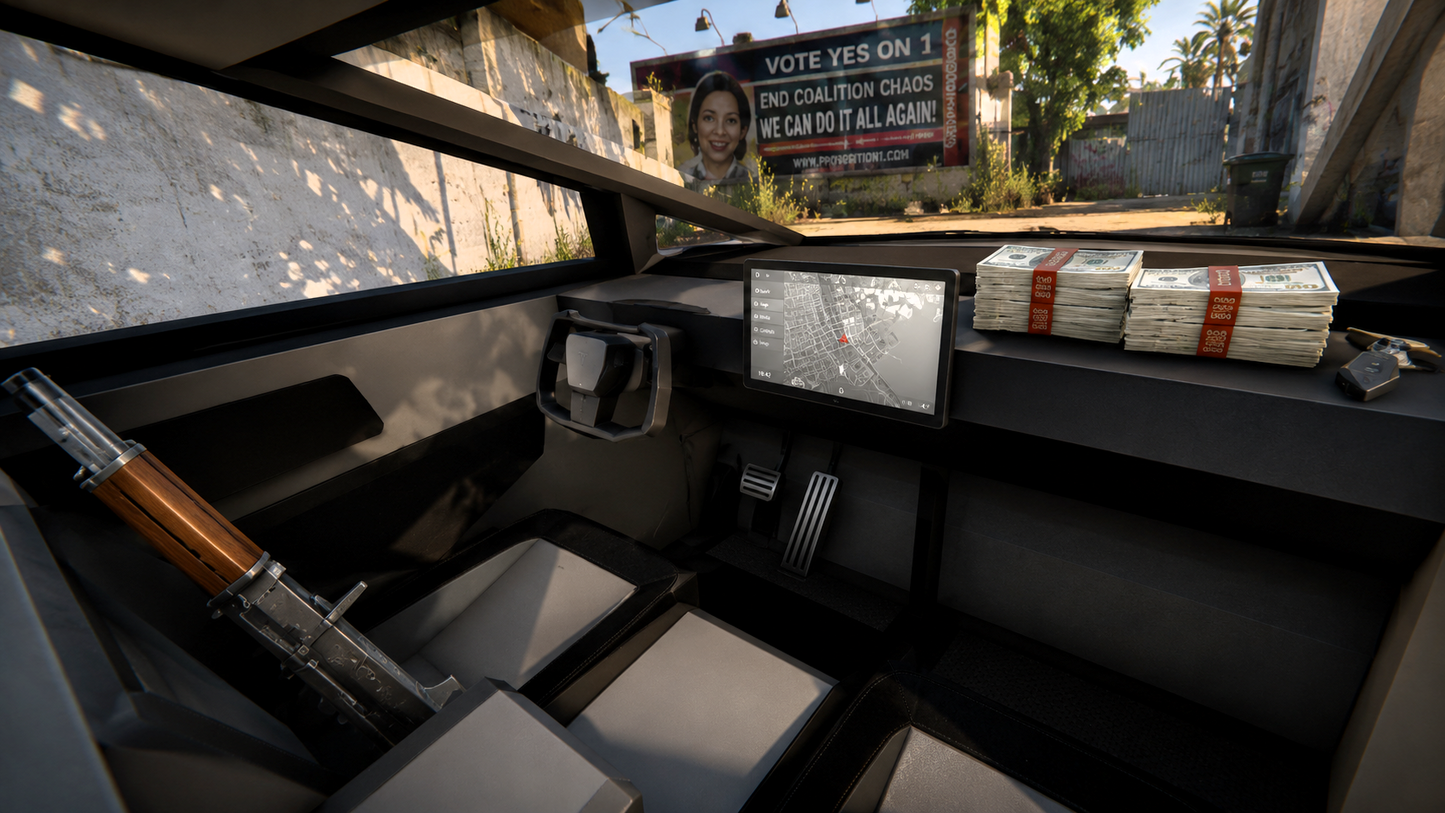 (Lore-Friendly) Zephyr CyberTruck (Bulletproof)