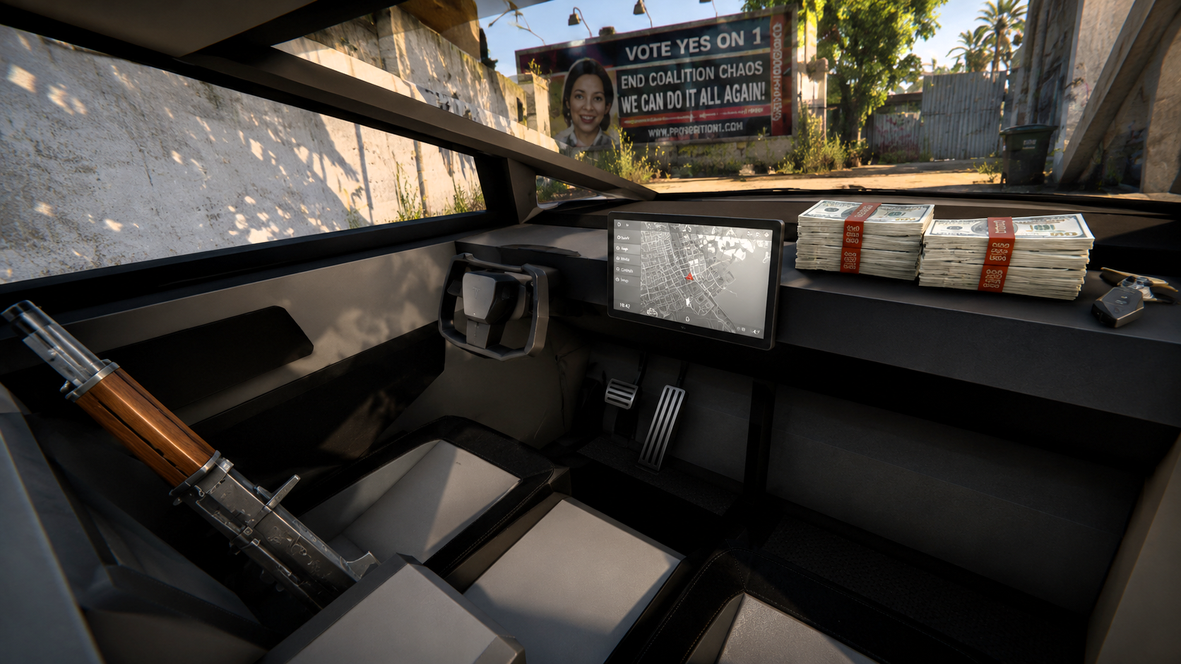 (Lore-Friendly) Zephyr CyberTruck (Bulletproof)