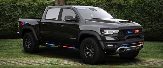 Dodge RAM 1500 TRX 2022 Police Modern Lights (Armored ) | Performance Build