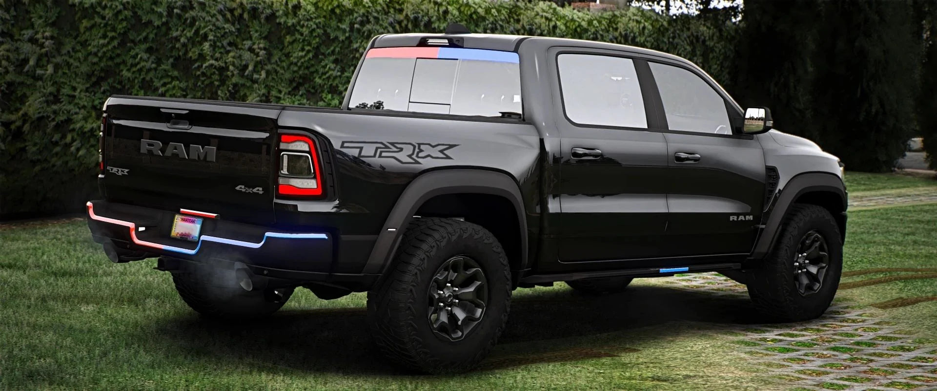 Dodge RAM 1500 TRX 2022 Police Modern Lights (Armored ) | Performance Build