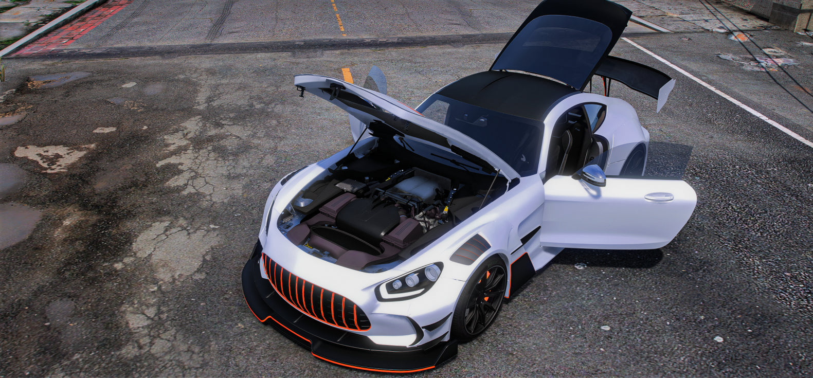 (Lore-Friendly)  AMG GT SS Kit | Widekit