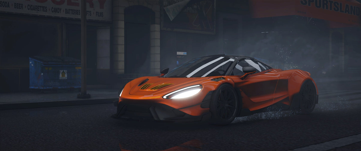(Debadged LF) Progen 750S SS Kit | Widekit