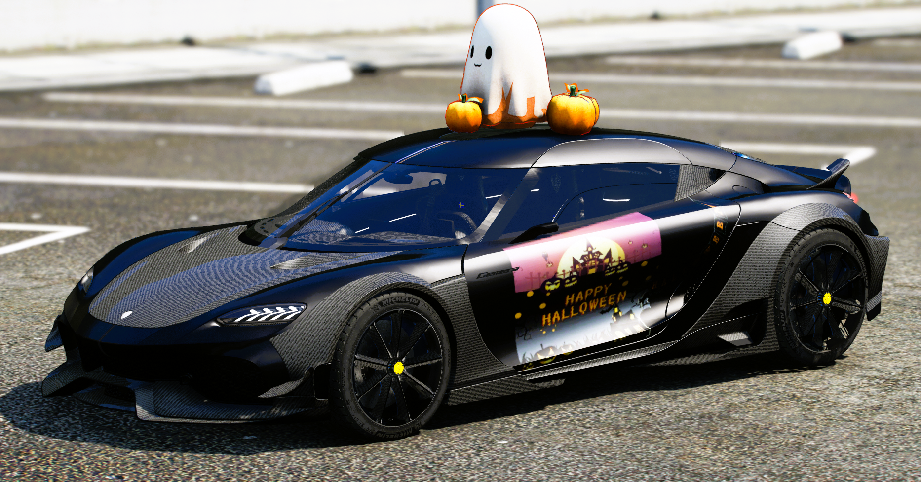 Koenigsegg Gemera Halloween [Dinamic RGB Lights] | Holmo Designs