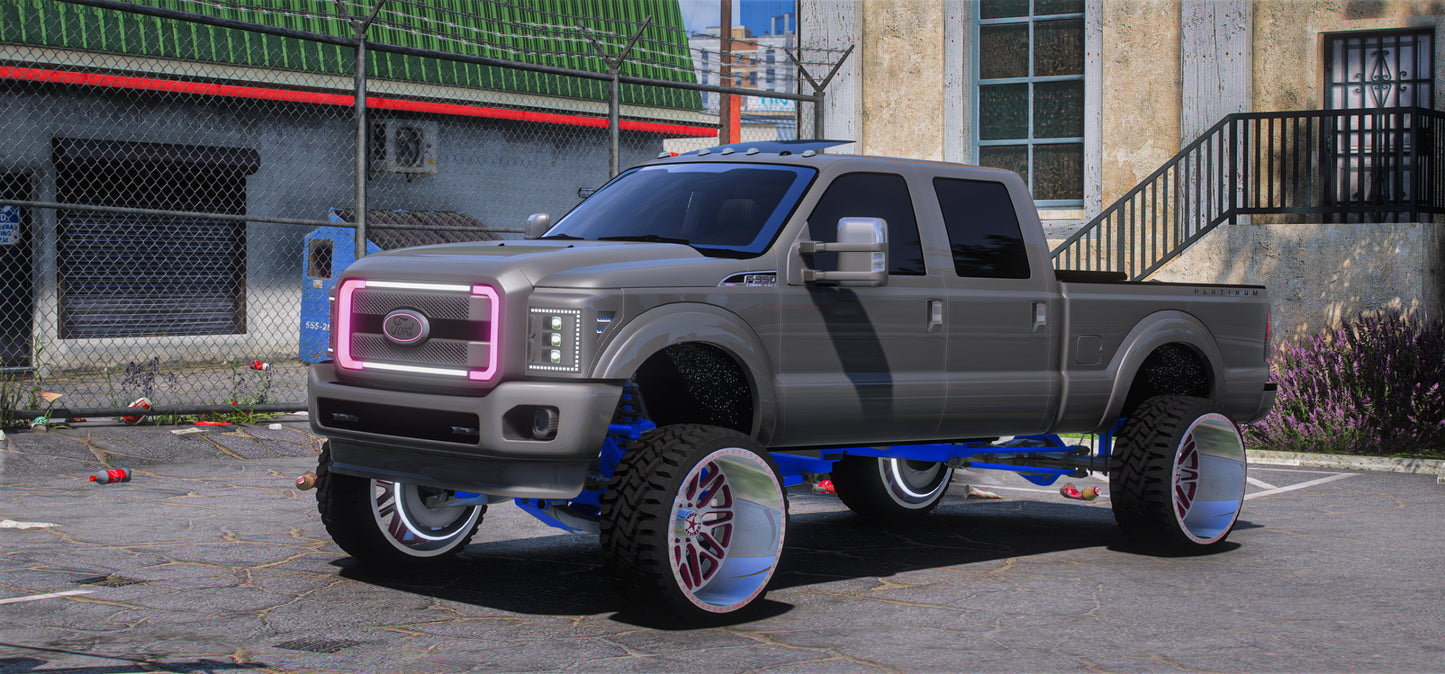 2014 Ford F350 FuelPlat